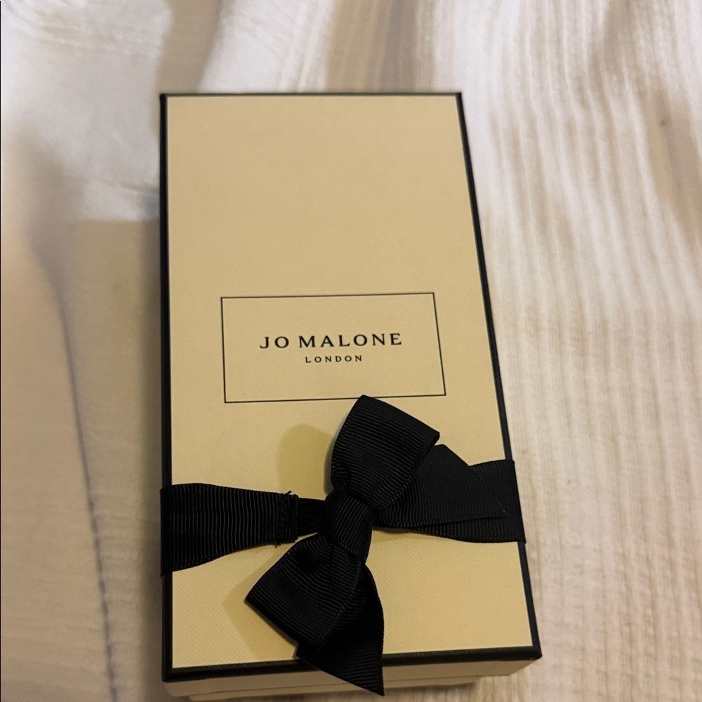 Jo Malone Cream Box with Black Ribbon